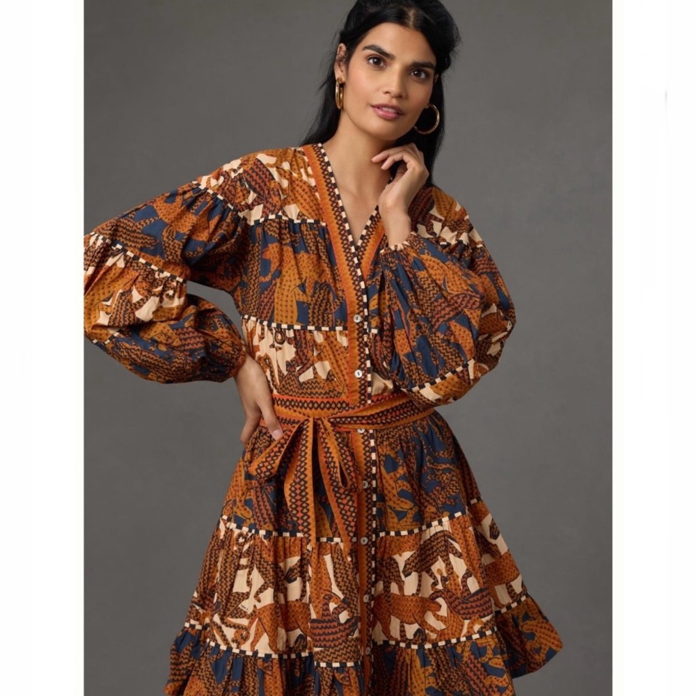 FARM Rio Multicolor Mini Dress